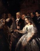 Vasiliy Pukirev The Arranged Marriage Spain oil painting artist